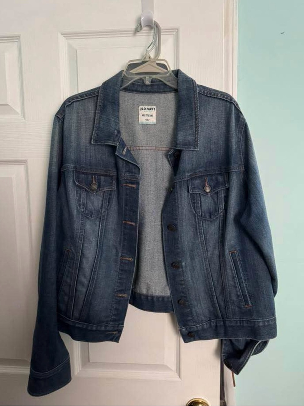 Old Navy Classic Medium Blue Denim Jacket